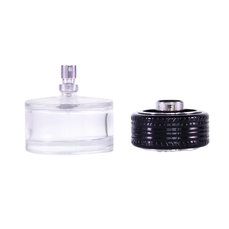 Frasco de vidro elegante para perfume de carro de 50 ml