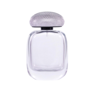 Frasco de perfume de luxo em forma de diamante 