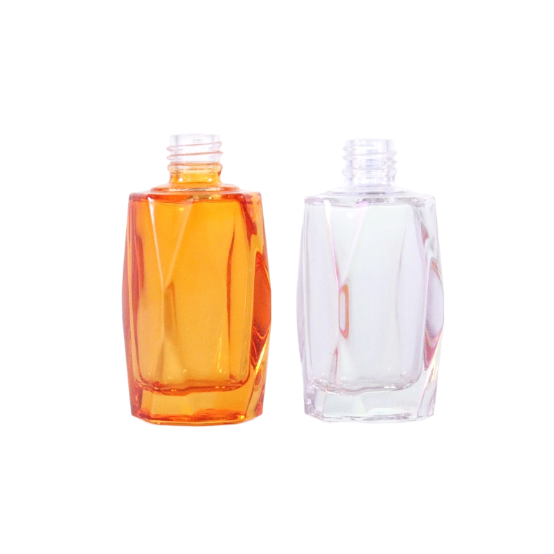 Frasco de óleo essencial de vidro transparente de 10 ml para uso diário